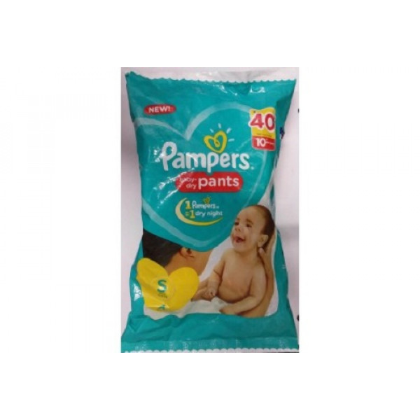 PAMPERS BABY DRY PANTS (S) 4PAD